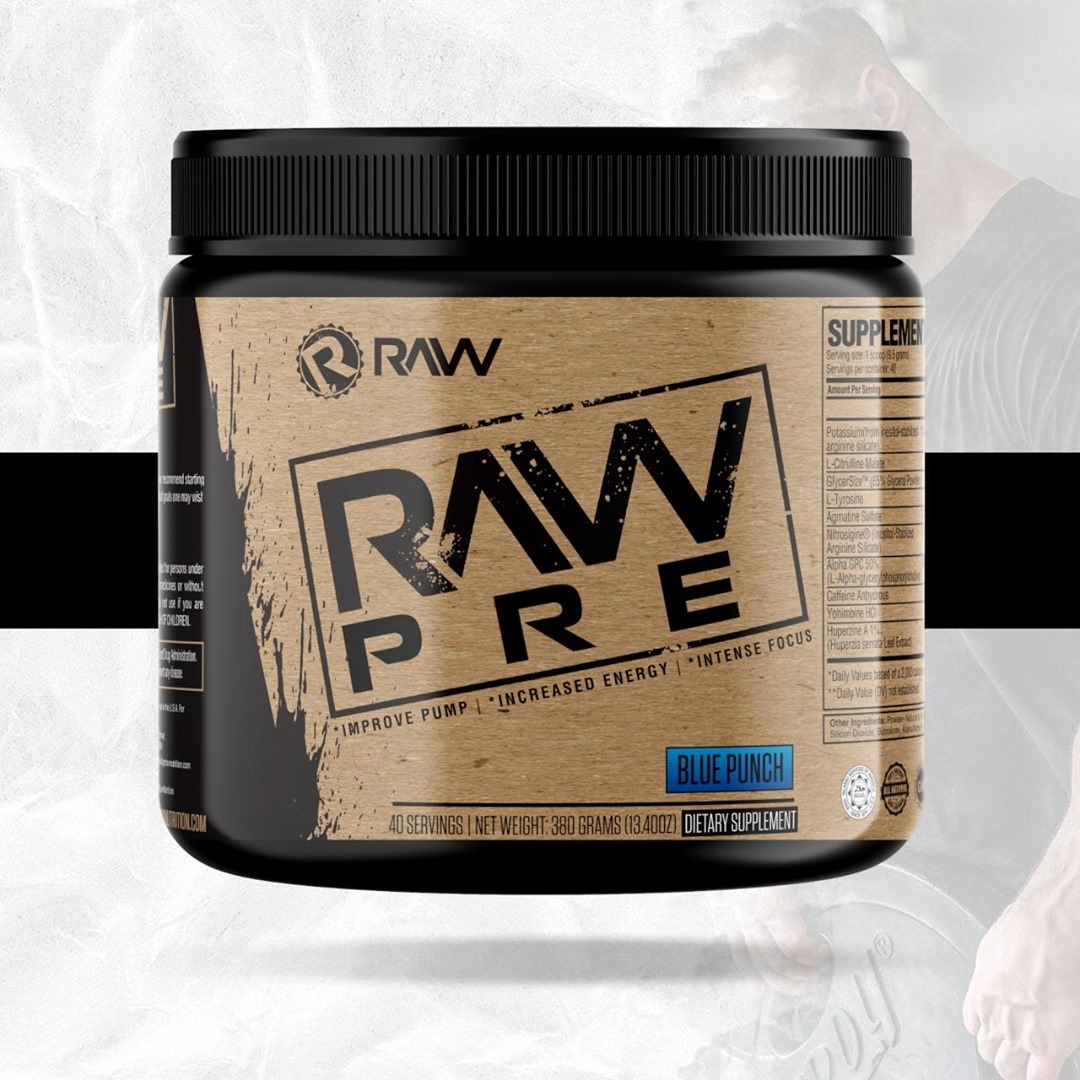 @getrawnutrition RAW PRE will be here at the end of this month! Click the link in our bio for a full ingredient breakdown.⠀