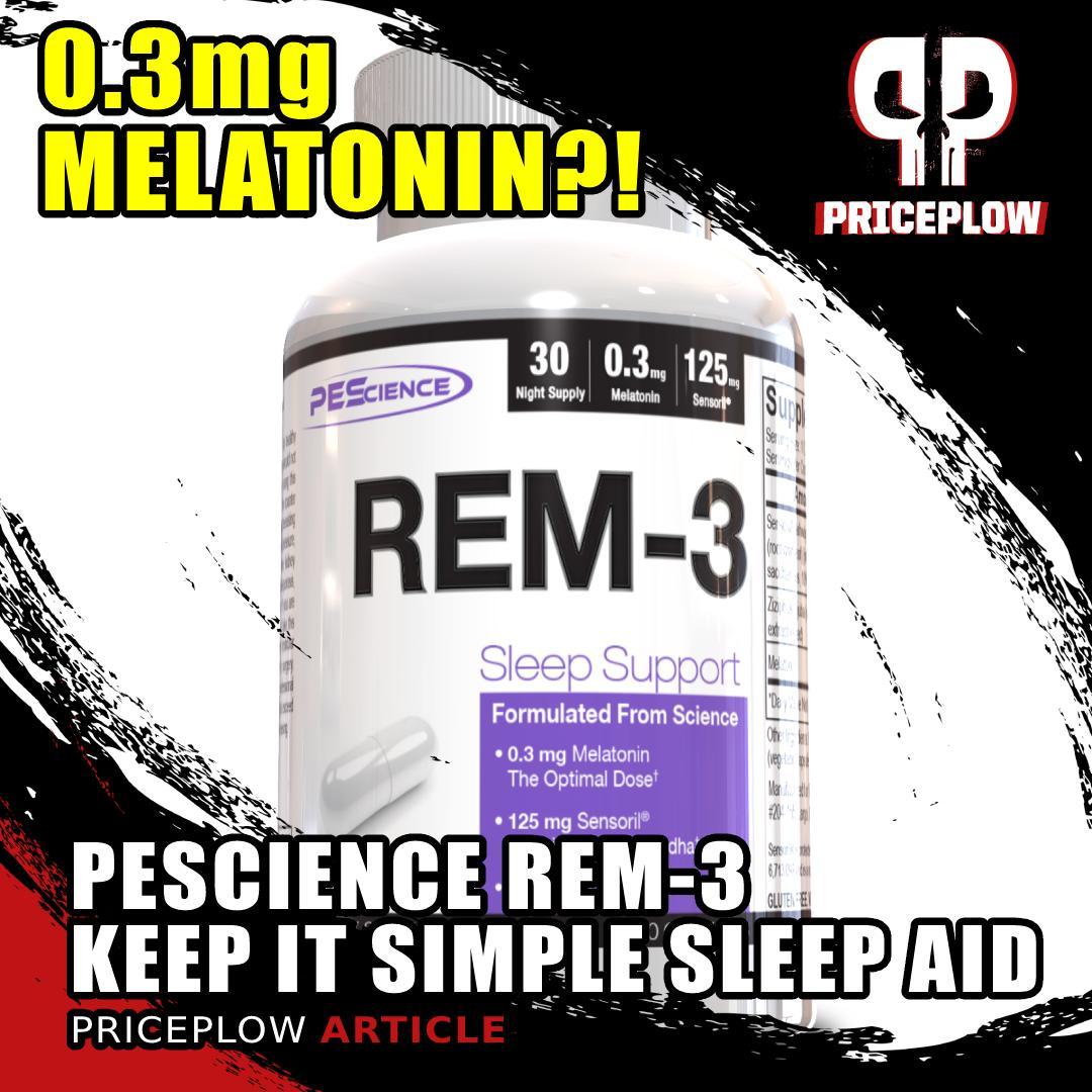 0.3mg melatonin in a sleep aid?! What's this malarkey?!⠀