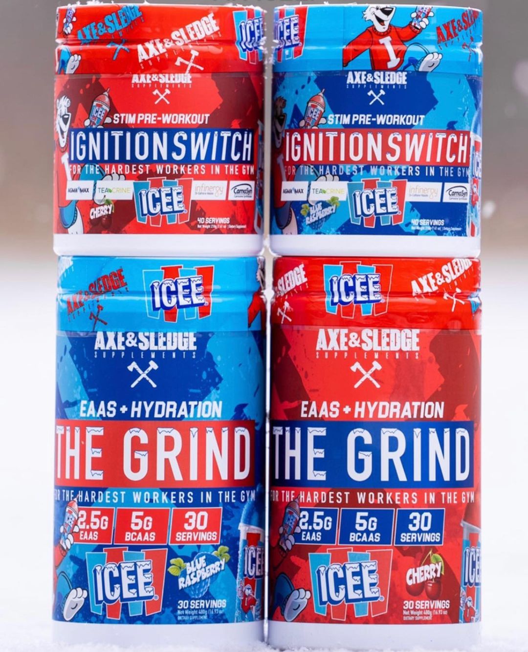 @axeandsledge announces an official licensed flavor collab with @official_icee_co CONGRATS to the HWMFers! @_shanehealey @bobby_dautrich @sethferoce @mikerhoten @patrickwilliams18