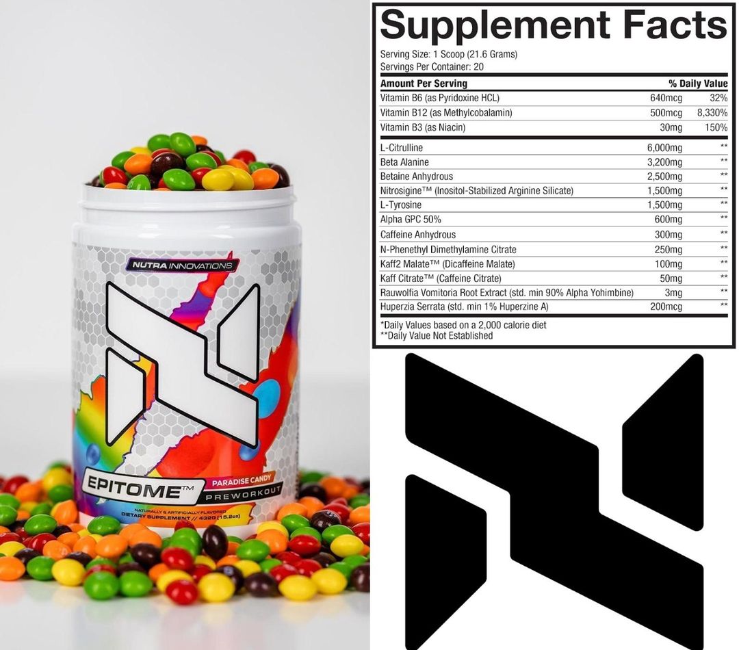 The EPITOME of a ridiculously powerful pre workout!⠀