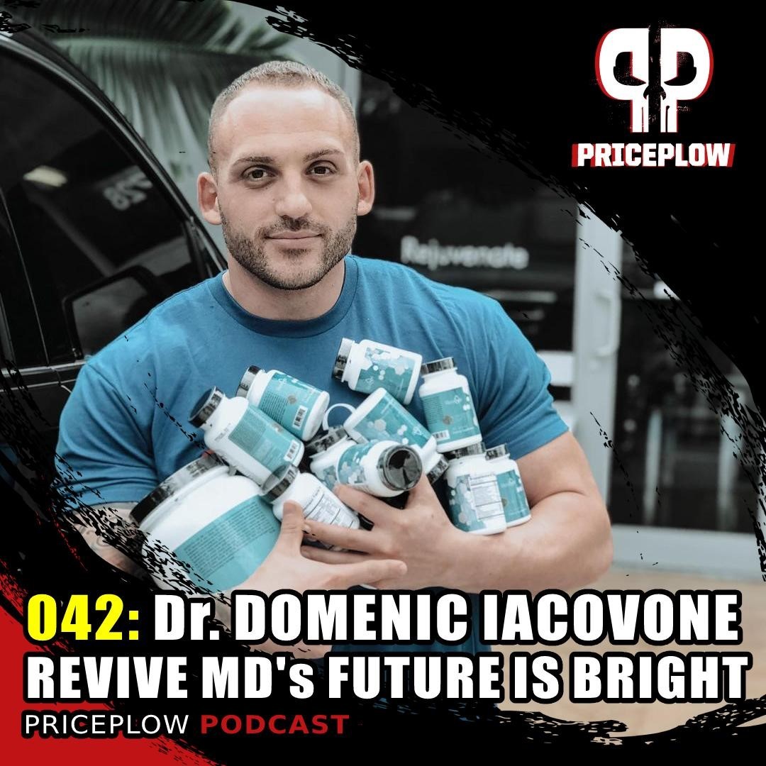 Check your audio feeds, because PricePlow Podcast Episode #042 with Dr. Domenic Iacovone (@d_iacovone) of @Revive_MD and @GetRAWNutrition is up, and it's a fantastic discussion!⠀