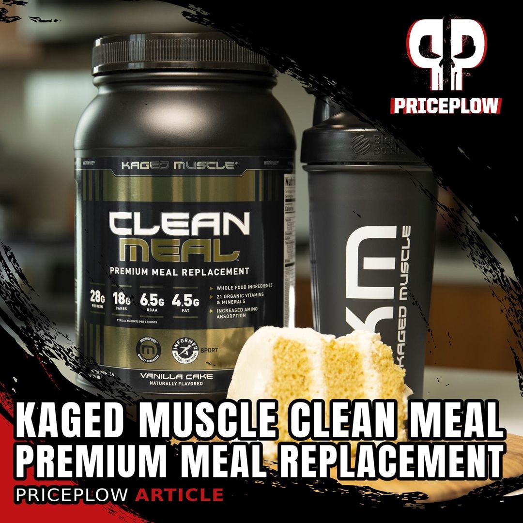 Finally, a @KrisGethin fronted meal replacement supplement done the @KagedMuscleSupps way -- Kaged Muscle CLEAN MEAL:⠀