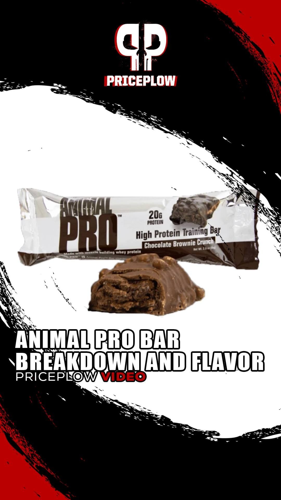 MOST UNDERRATED PROTEIN BAR- @animalpak pro bar!