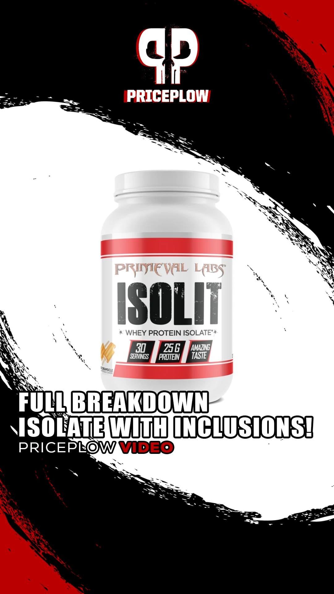 WHEY ISOLATE WITH INCLUSIONS? | @primevallabs  ISOLIT label breakdown