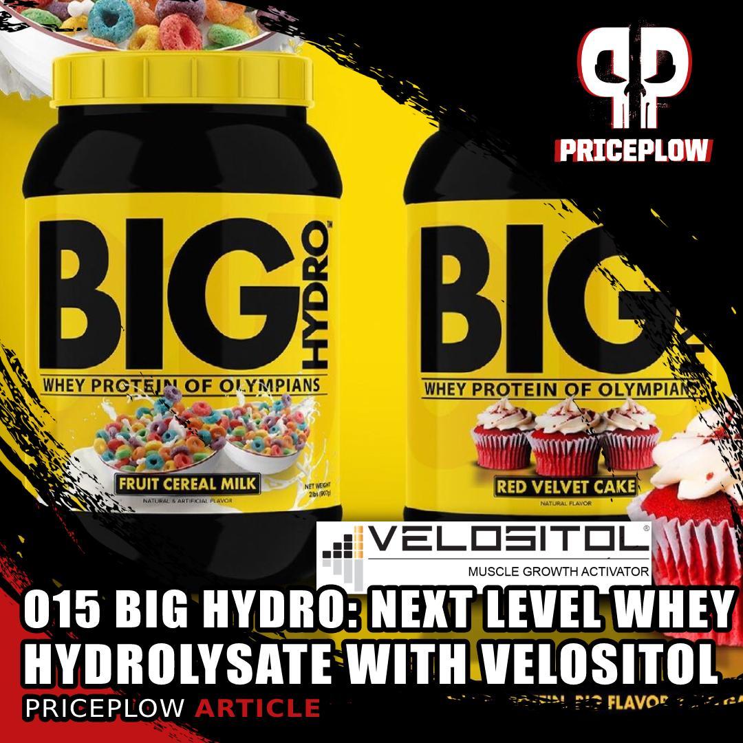 O15 Big Hydro takes hydrolyzed whey protein to the next level:⠀