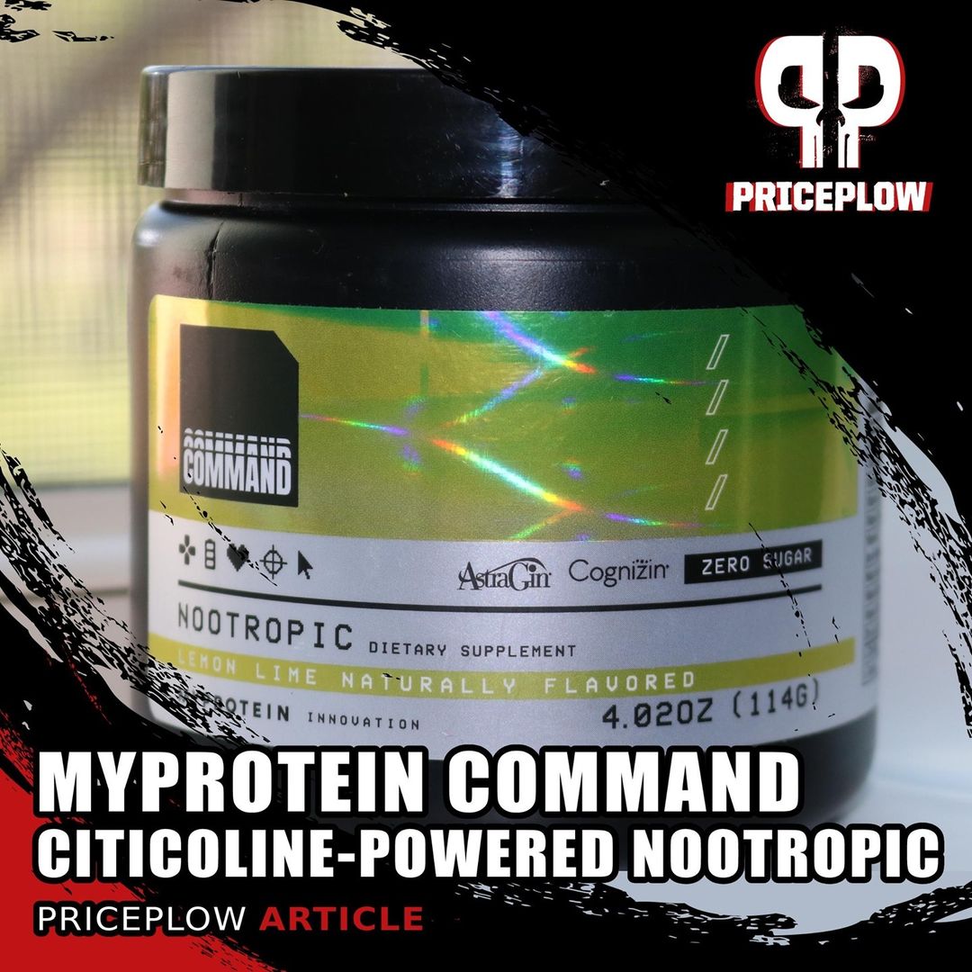 @MyproteinUS COMMAND: Nootropic Gaming Supplement Powered by Citicoline⠀