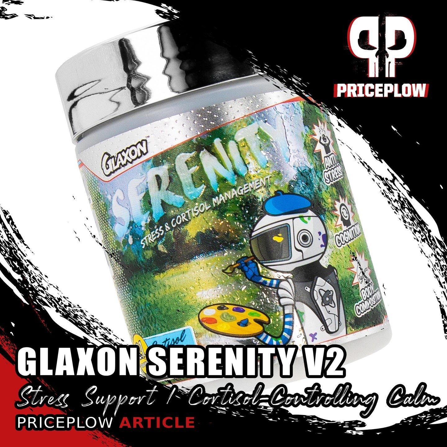 Serenity V2 is now up on @iamGlaxon's website! We go over the details of this cortisol-controlling stress reliever on the PricePlow Blog⠀