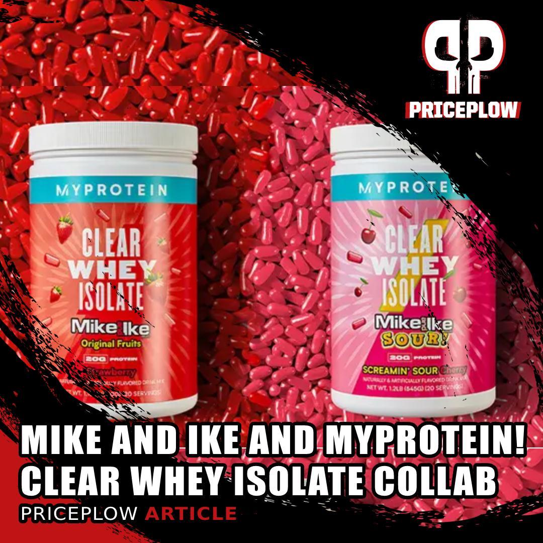 In case you missed it, we wrote an article about @MyproteinUS' collab with @MikeAndIkeCandy for their Clear Whey Protein Isolate flavors, citing some good research on not just the benefits of whey protein supplements, but the HYDROLYZED whey protein inside!⠀
