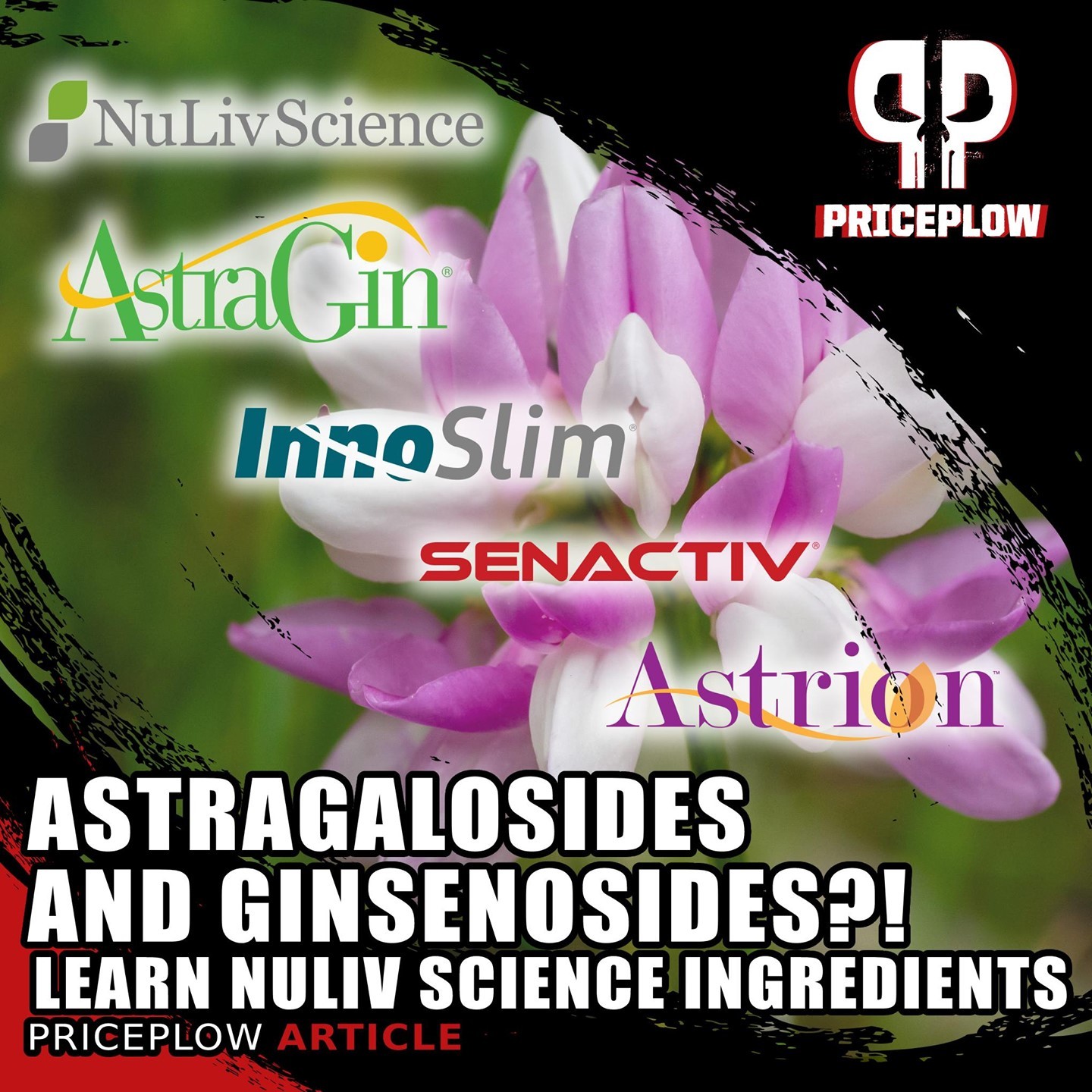 Astragalosides and Ginsenosides??? What's going on here with these @NuLivScience ingredients, and how do we tell them apart?!⠀