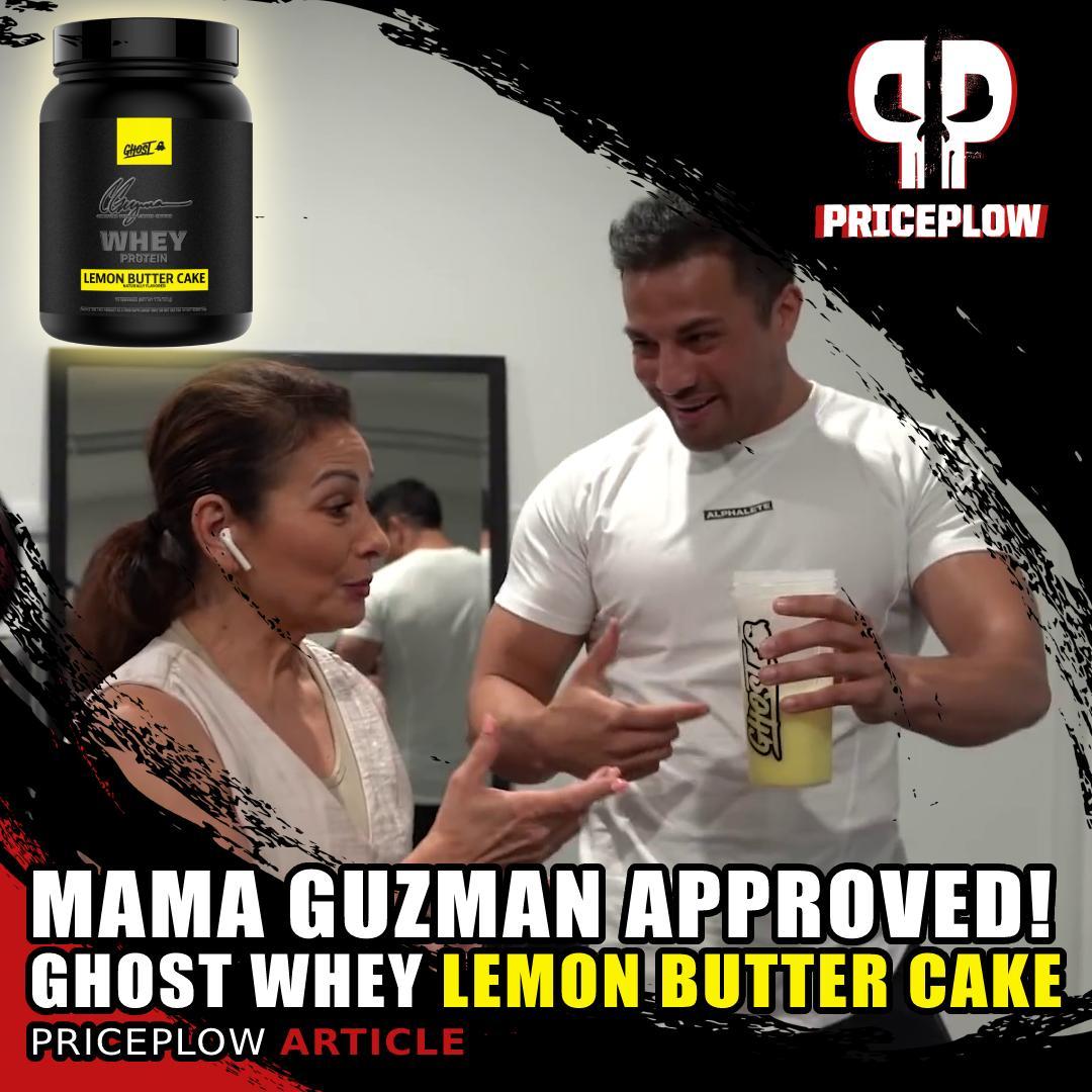 Mama Guzman Approved! The third of three installments in this year's @GHOSTLifestyle collabs with @ChristianGuzmanFitness is out, and it's LEMON BUTTER CAKE Ghost Whey!⠀