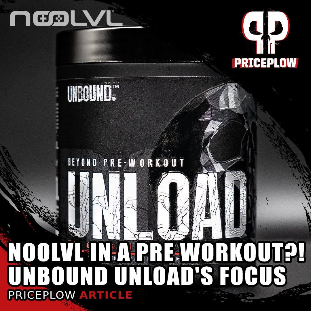nooLVL in a Pre Workout? Unbound UNLOAD’s Unconventional Focus Strategy⠀