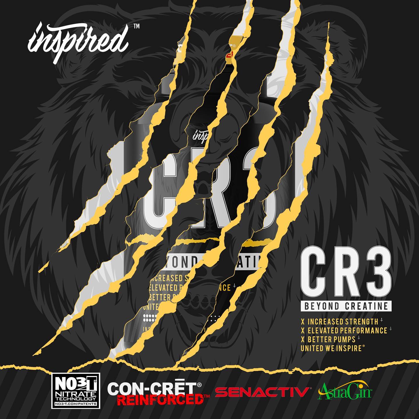 NEW @inspirednutra CR3 FORMULA COMING!