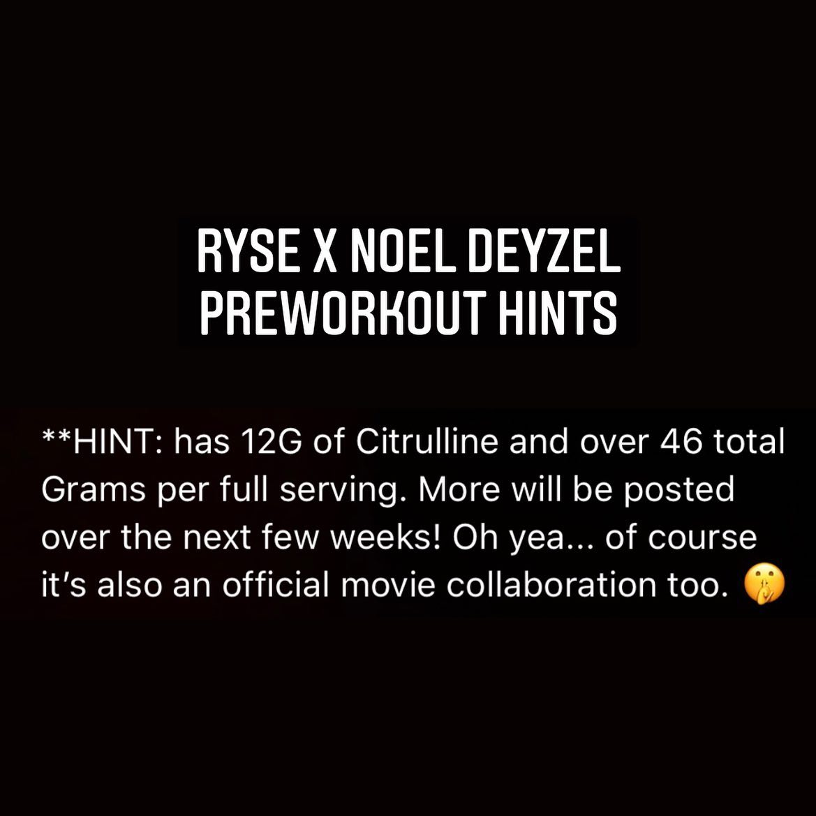 How do you think this movie collab relates to @noeldeyzel_bodybuilder ?