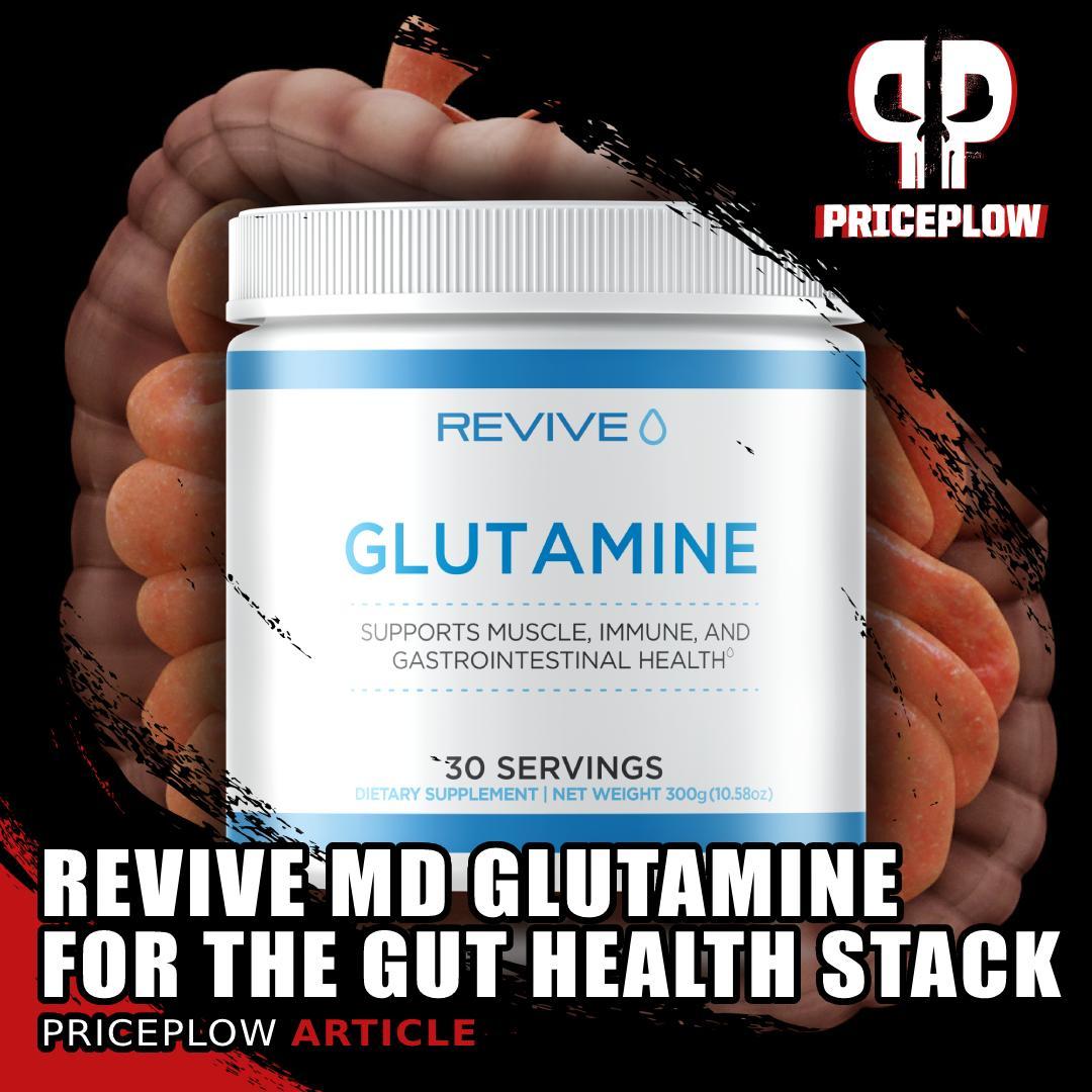 A few months after their GI+ gut health supplement, @Revive_MD has added Glutamine to boost the stack further.⠀