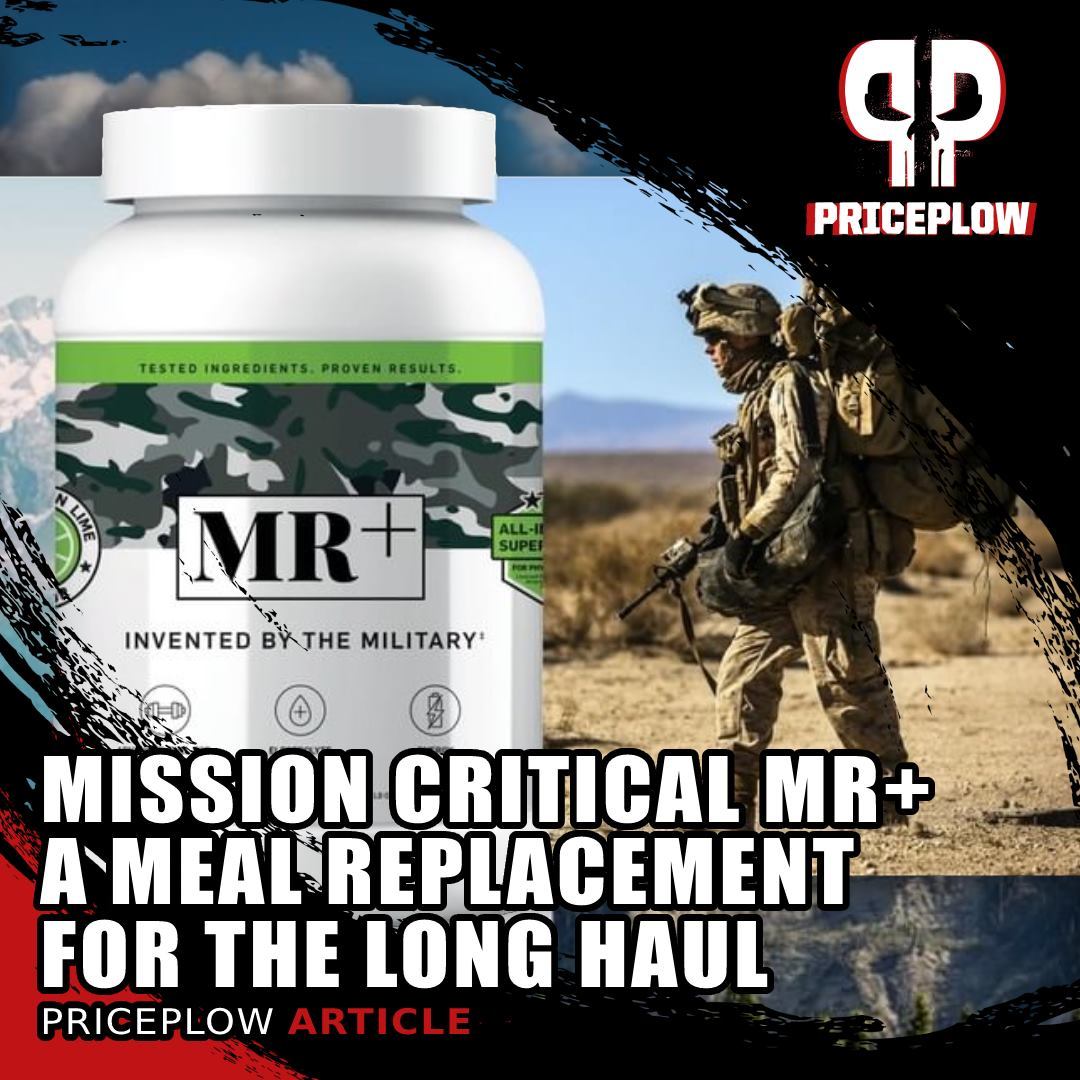 Now THIS is a unique "meal replacement powder"! Mission Critical's Meal Replacement Plus was developed for special operators by the U.S. Air Force 711th Human Performance Wing. It has vitamins, minerals, carbs, protein + Velositol, and... STIMULANTS!⠀