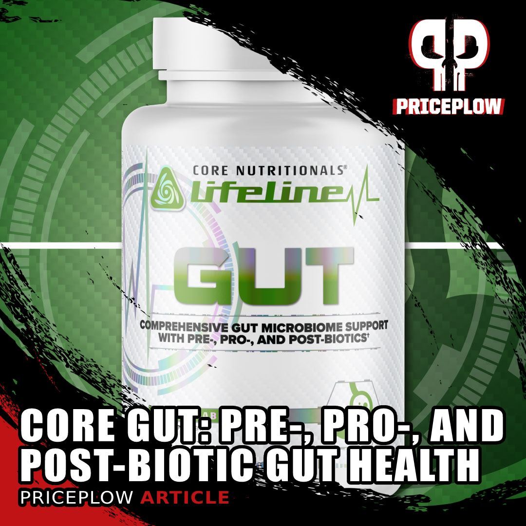Prebiotics, Probiotics, POSTbiotics, and Digestive Enzymes -- this is what you'll get in the incredible five-capsule serving of @CoreNutritionals new Core GUT supplement!⠀