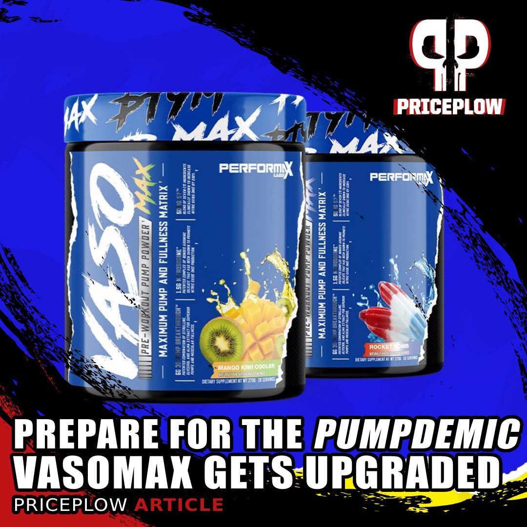 It's a PUMPDEMIC! @PerformaxLabs VasoMax is out, and it's epic!⠀