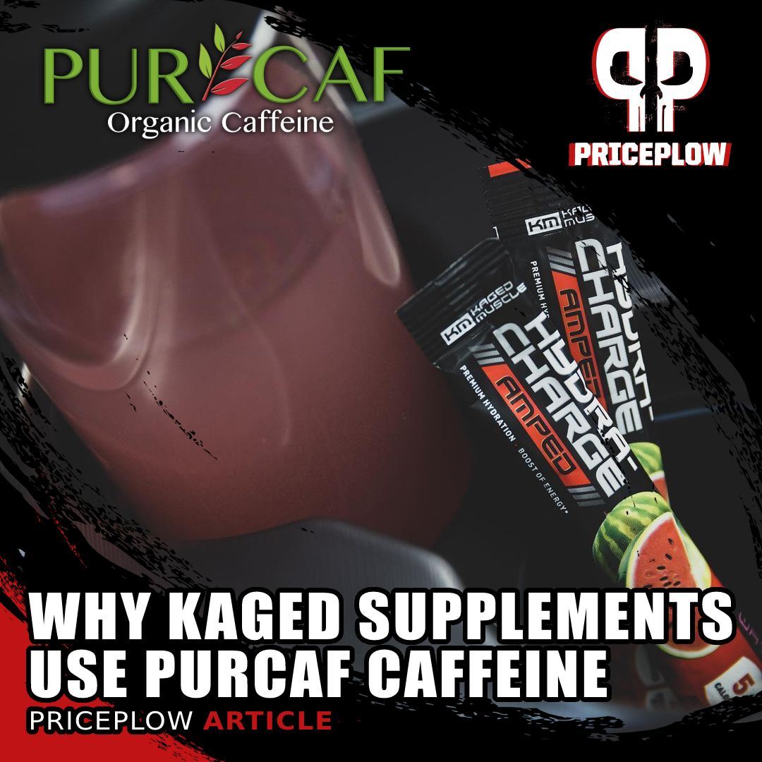 Why does @Kaged use PurCaf (Natural Caffeine from Green Coffee Beans) in their energy supps?⠀