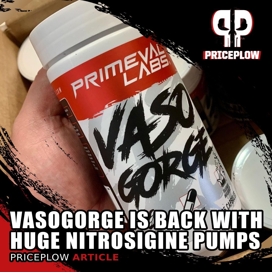 ENGORGE Yourself with the updated @PrimevalLabs VasoGorge!⠀