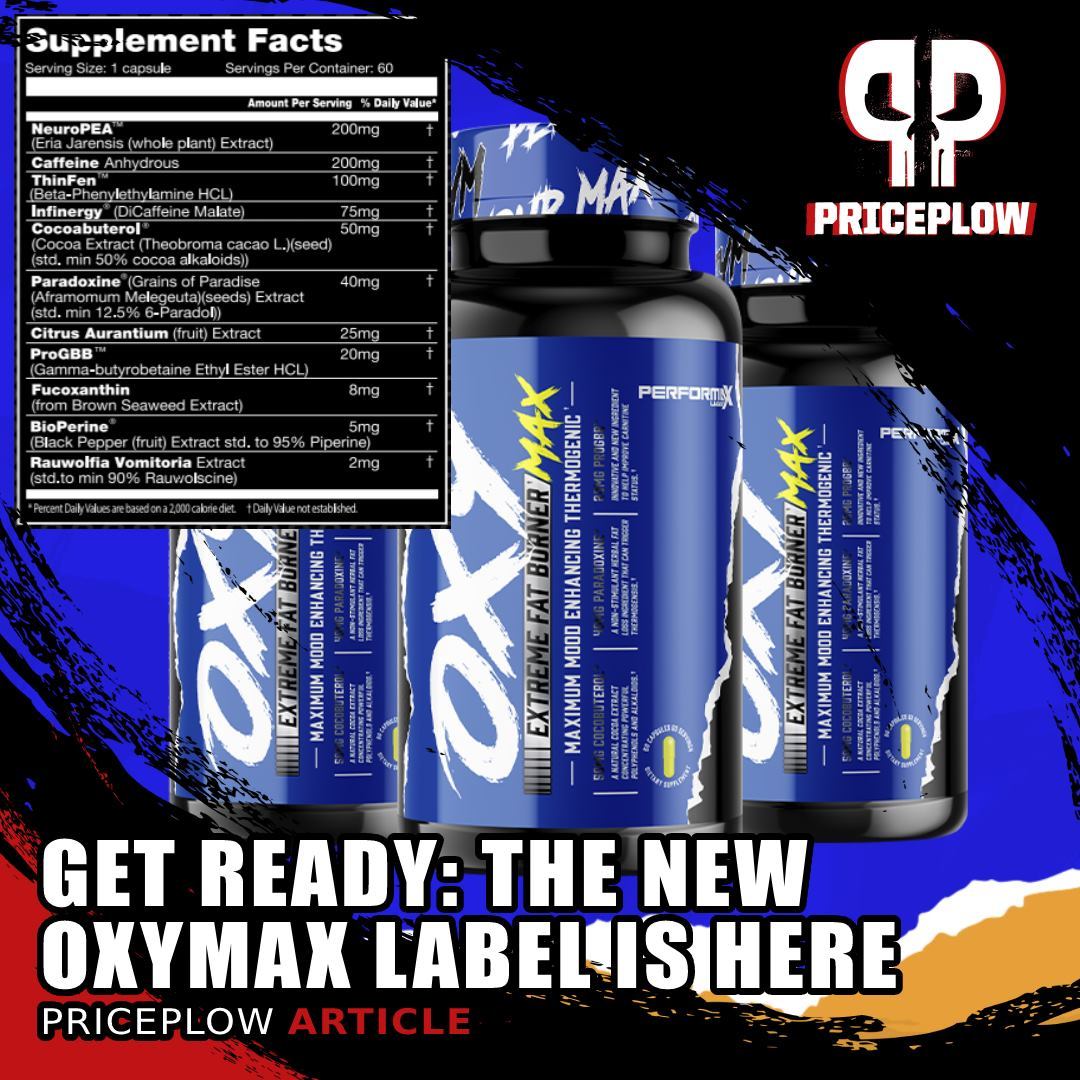 The new @PerformaxLabs OxyMax label is out, and it's a TON of power in just one capsule.⠀