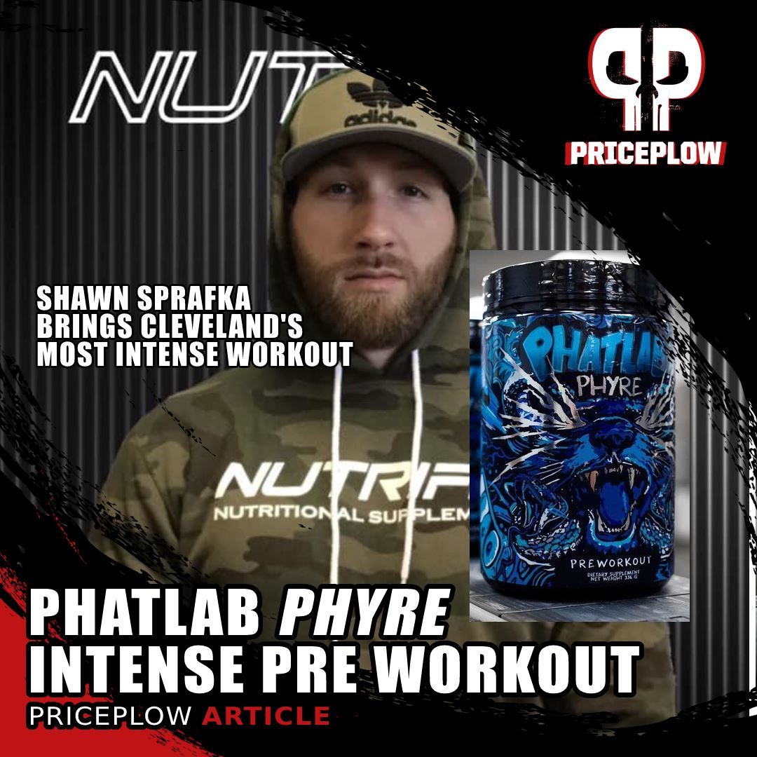 Are you ready for Cleveland's most intense pre workout? Because Shawn Sprafka @ssprafka15 at @NutriFitCle (NutriFit in Northeast Ohio) has it for you in Phatlab PHYRE!⠀