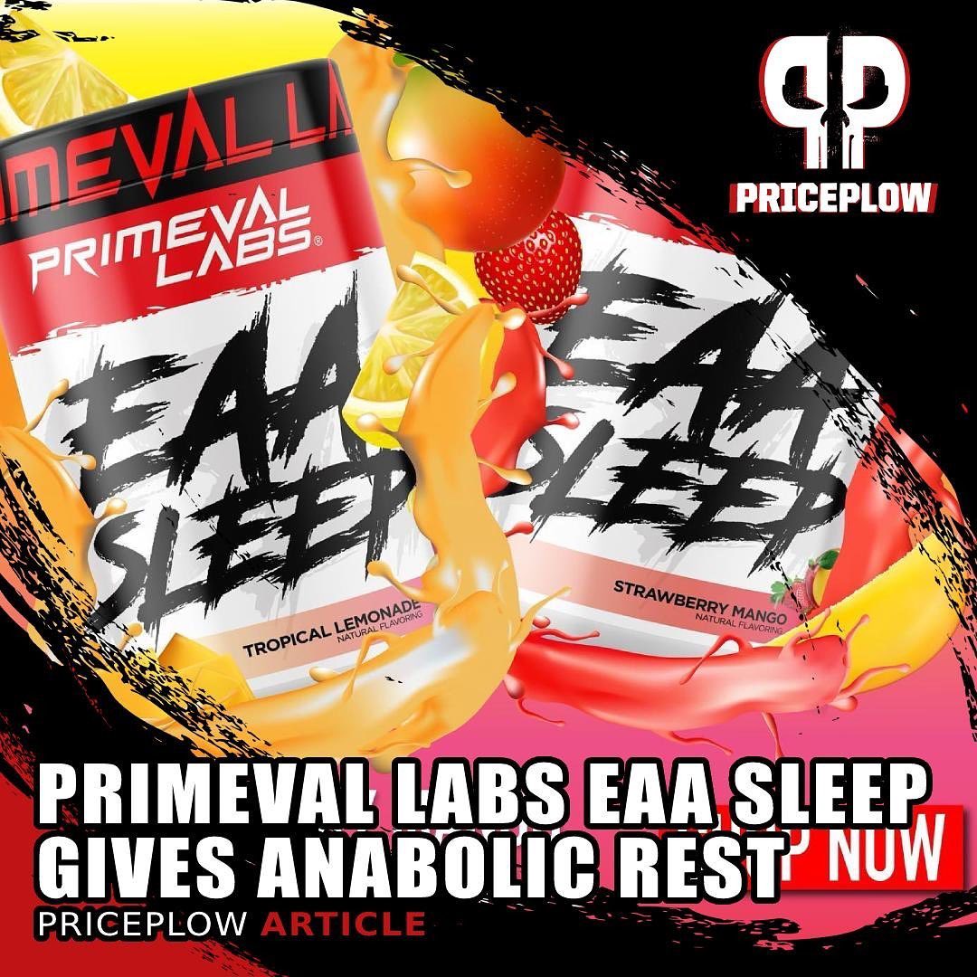 Hate having that "sore sleep" when you're so sore from training you can't sleep well, even though that's what you need most? Then @PrimevalLabs EAA Sleep is for you!
