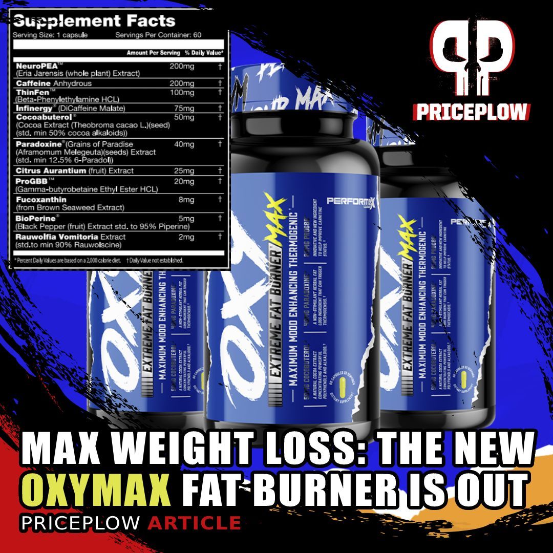 How much energy-boosting mood and euphoria can you add to boost your weight loss in one capsule? Performax Labs has once again pushed it to the MAX with the latest OxyMax formula!⠀