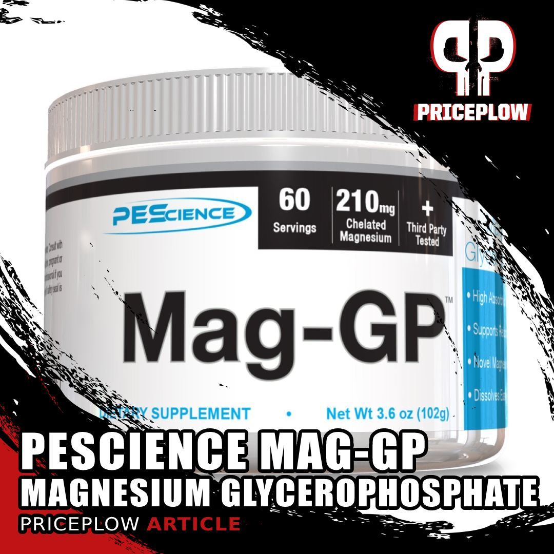 Magnesium Glycerophosphate: High-Bioavailability, High-Absorption, tasteless magnesium that's non-laxative!⠀