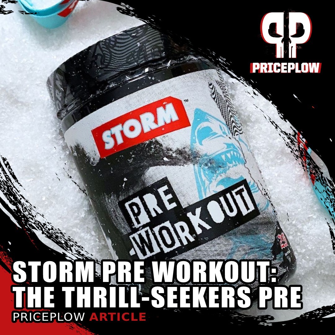 You bring the adrenaline, STORM will bring the energy, focus, and blood flow!⠀