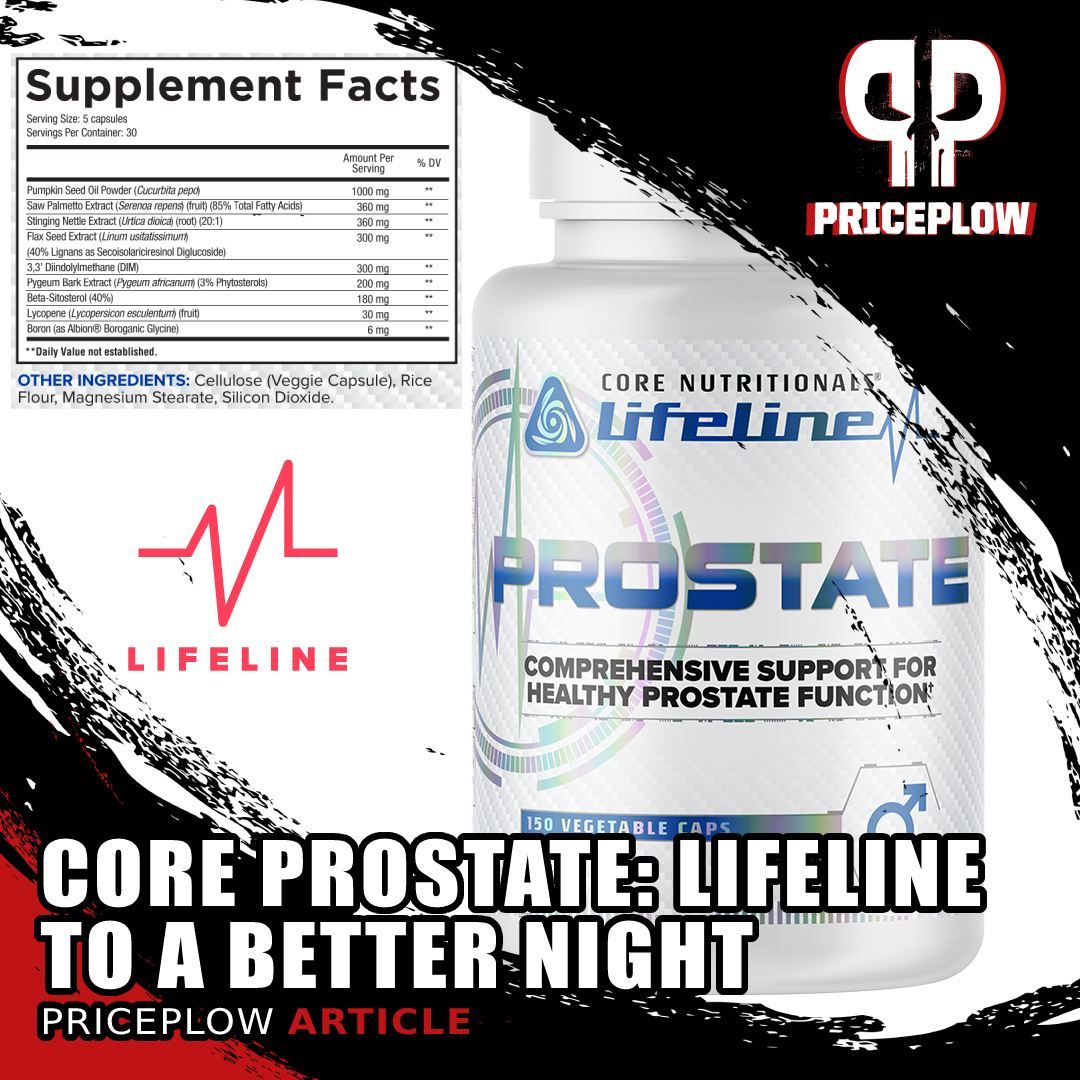 @CoreNutritionals PROSTATE: Your Lifeline to a Better Night⠀