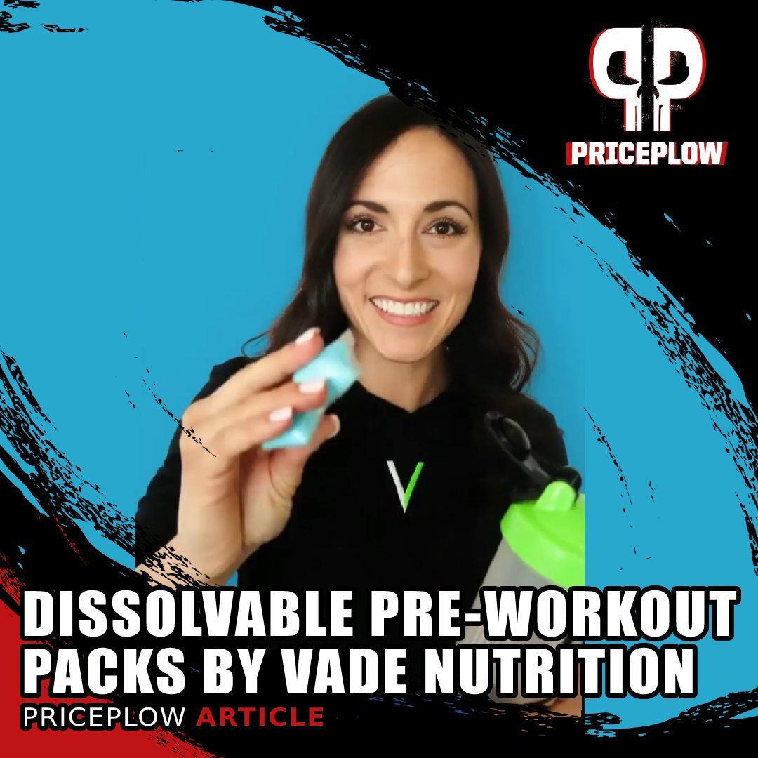 Now HERE's a new way to take your pre-workout: with dissolvable packs!