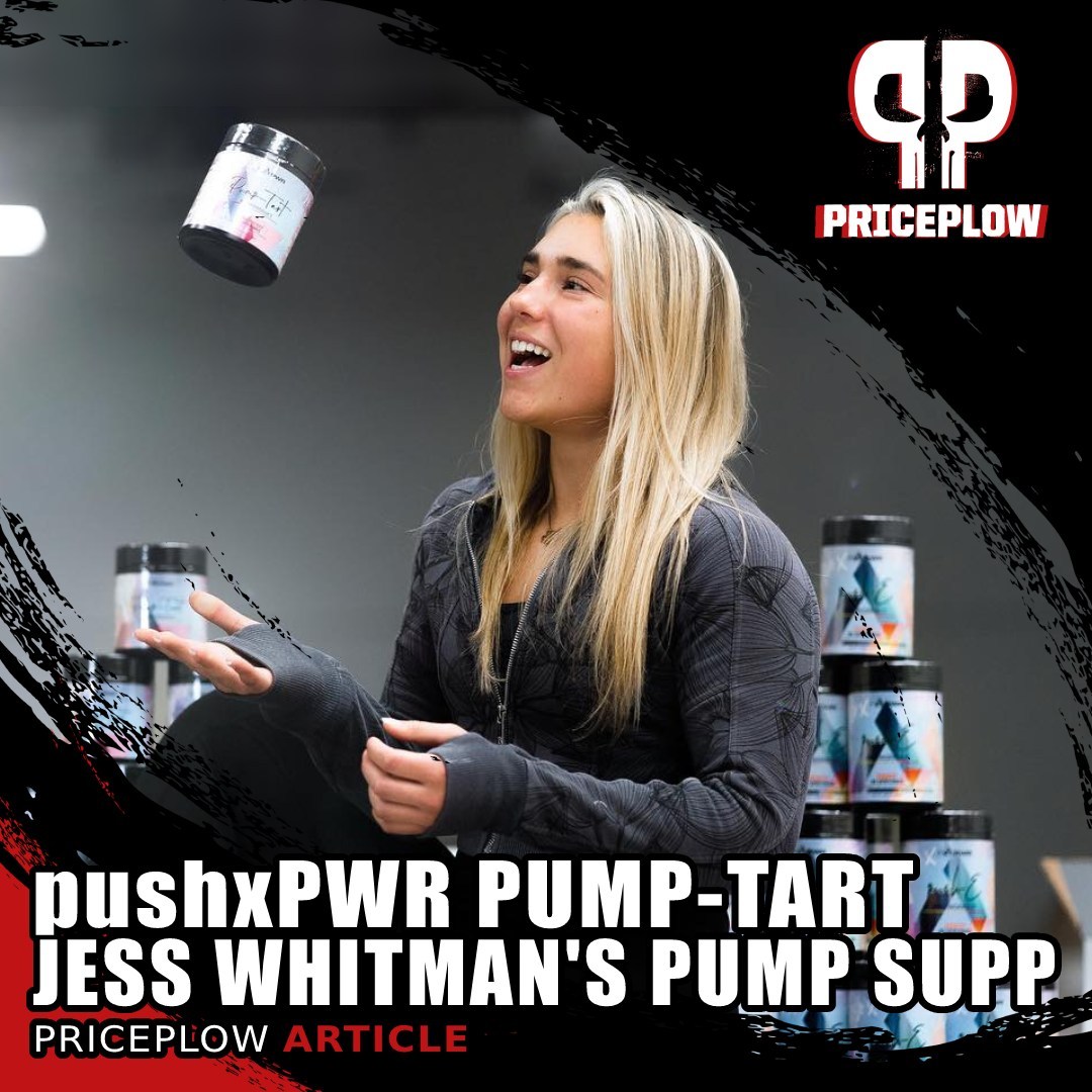 @pushxPWR is fitness influencer Jess Whitman (@jesswhit_fit)'s new supplement brand, debuting with two supplements – one of which is Pump-Tart, a powerful and uniquely flavored stimulant-free pre workout supplement powered by Nitrosigine!