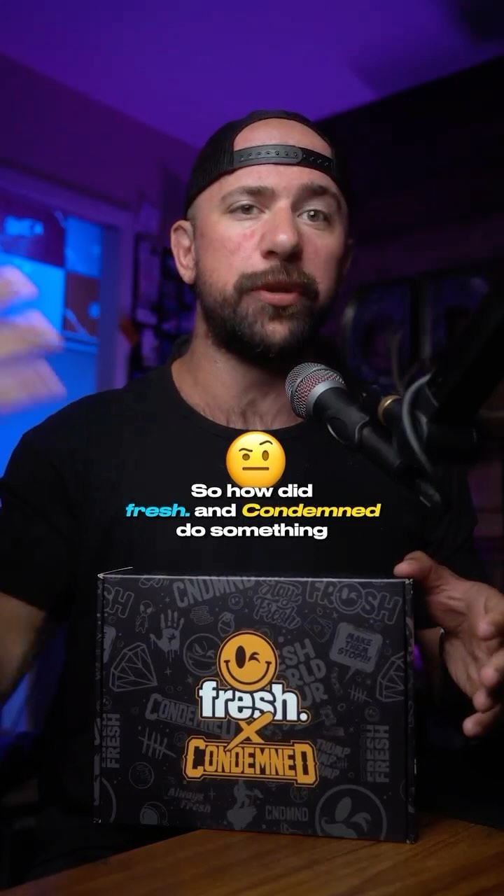 Available Now: FRESH OUT! The Pre-Workout Collab from Fresh Supps and Condemned Labz