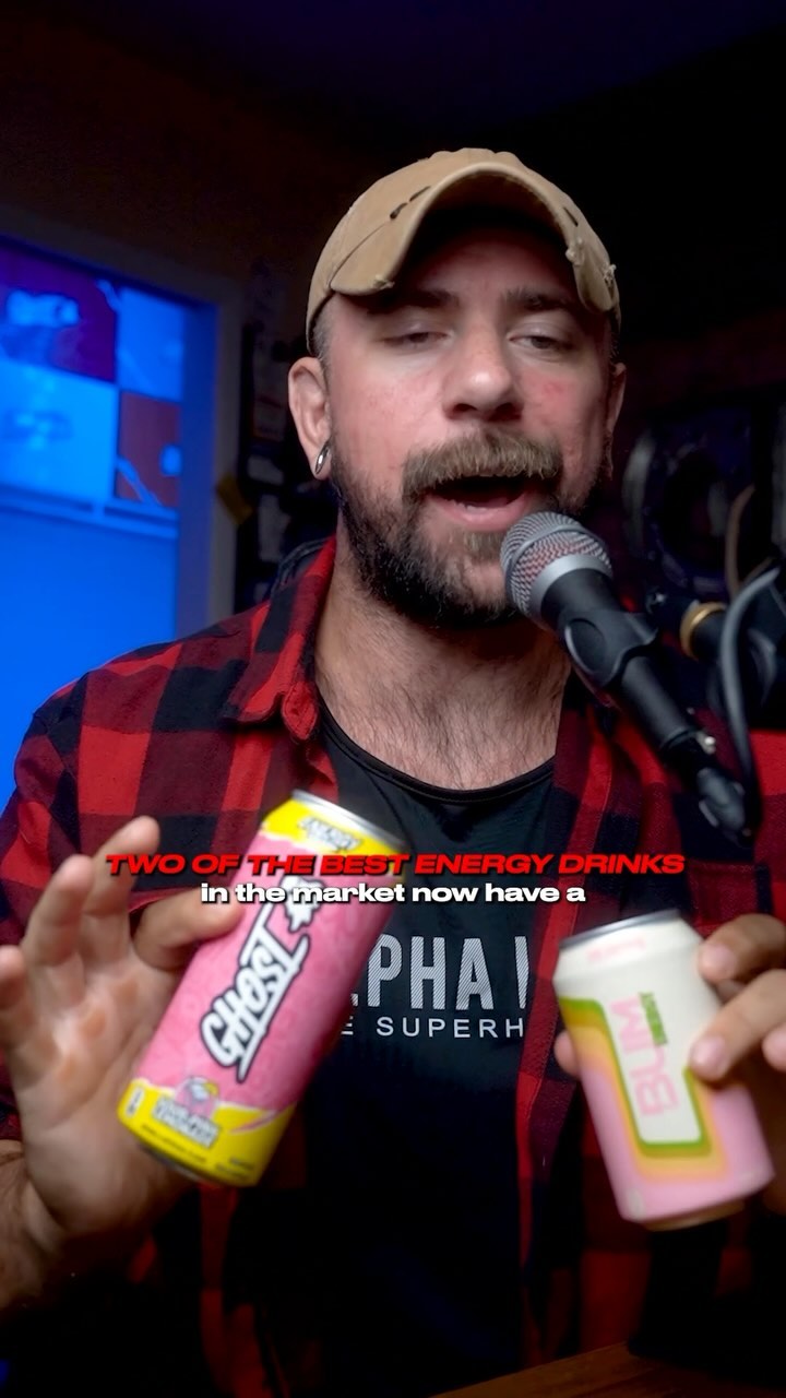 GHOST Energy Sour Pink Lemonade vs. BUM Energy Pink Lemonade
