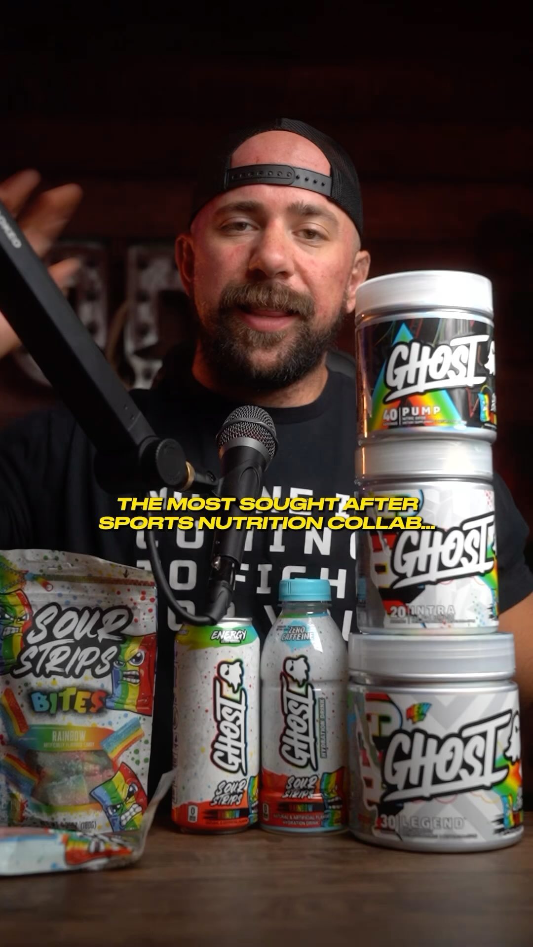 The GHOST Sour Strips Rainbow Flavor Returns!