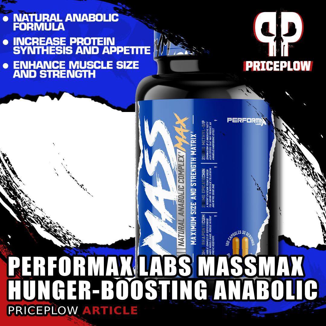 Lookin to grow but can't eat enough? See the HUNGER-boosting natural anabolic by @PerformaxLabs -- MassMax!