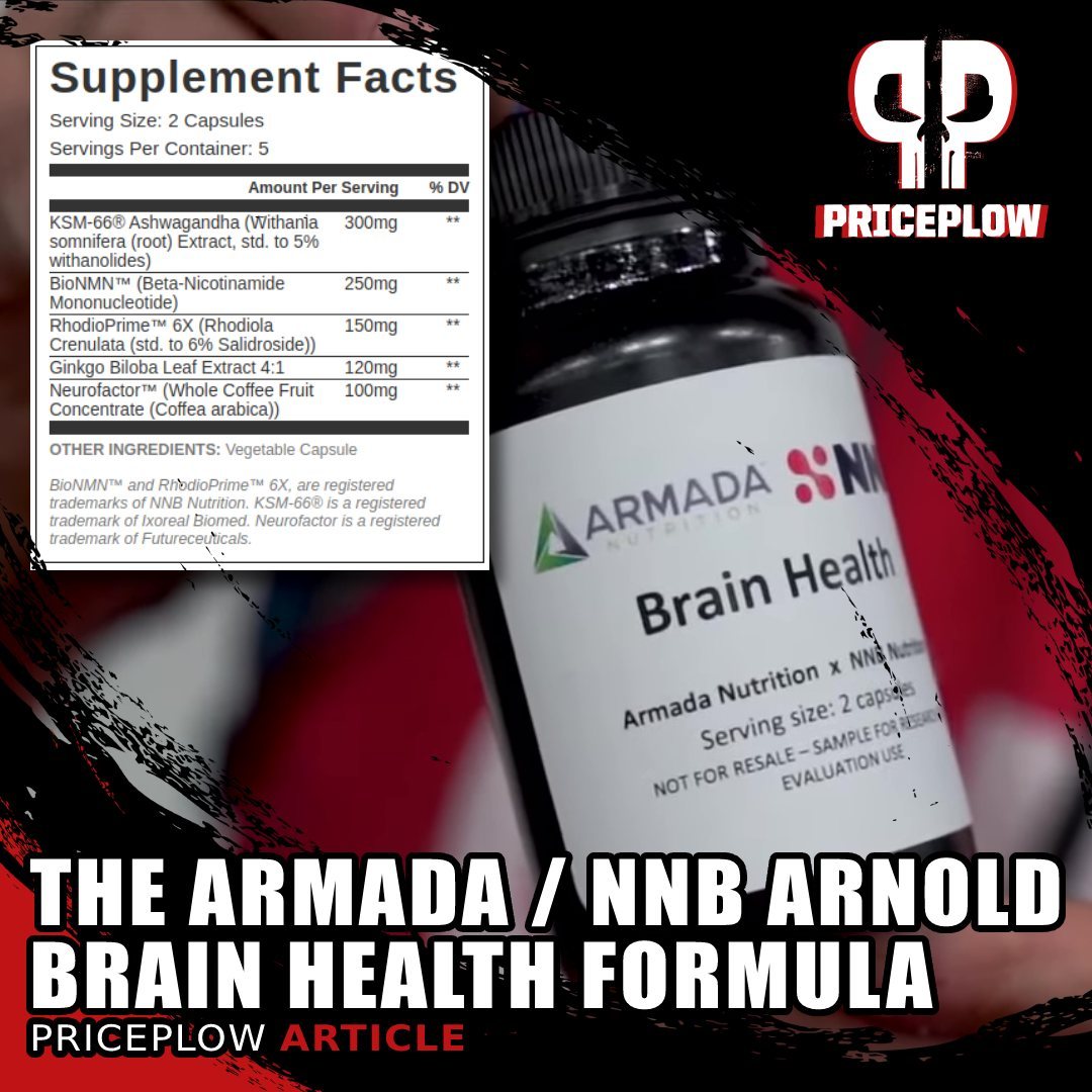 At the 2022 Arnold Sports Festival, Team PricePlow and Armada Nutrition gave out @NNB_Nutrition powered nootropics to get everyone through the weekend!