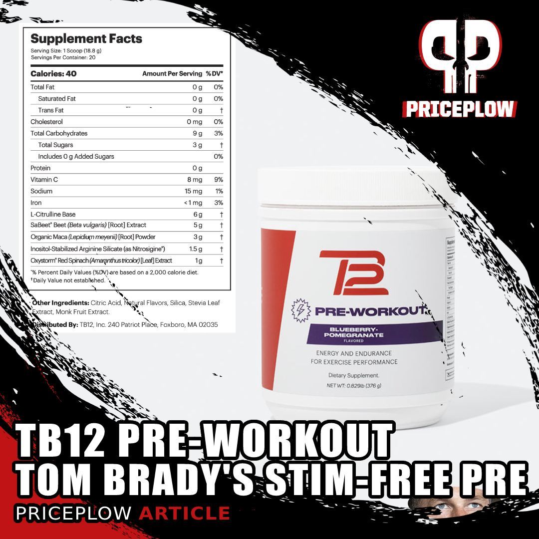Take a look at THIS - the @TB12Sports Pre-Workout from @TomBrady himself!