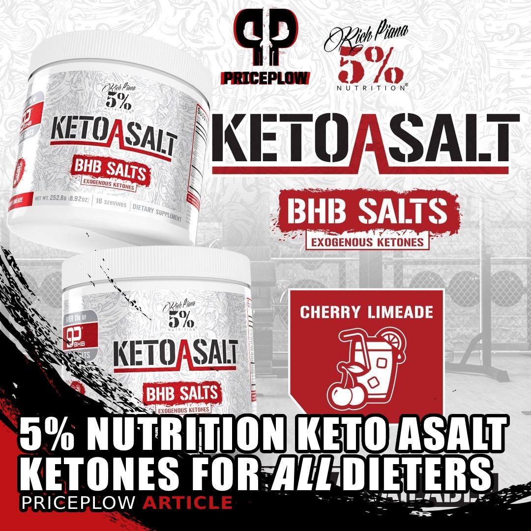 5% Nutrition Keto aSALT: Exogenous Ketones for Bulkers AND Dieters
