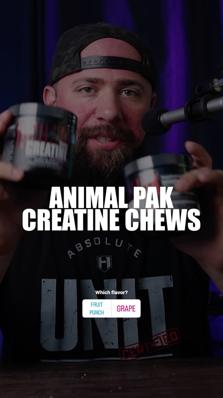 @animalpak CREATINE CHEWS- YUM