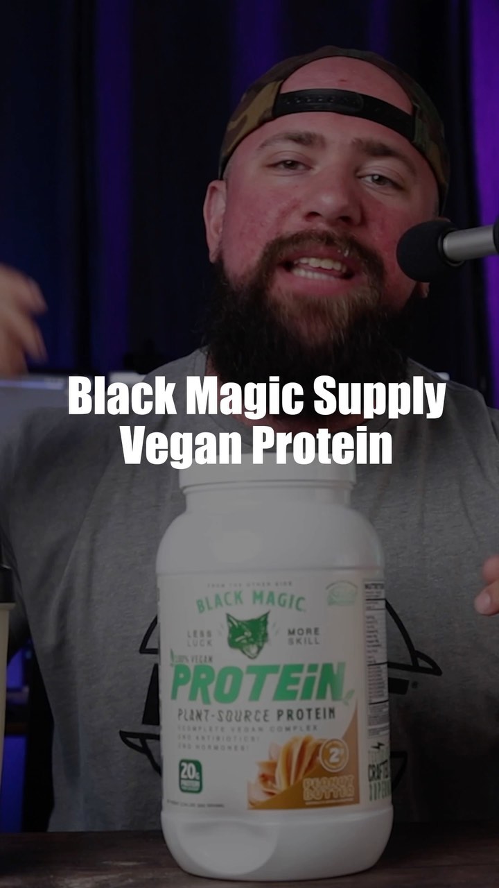 @blackmagic.supply PEANUT BUTTER VEGAN