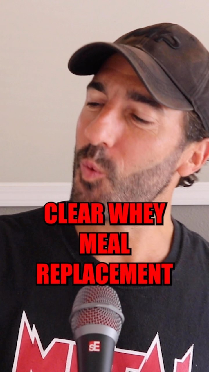 A CLEAR Meal Replacement with OLIVE OIL?! That's that @myproteinus cooked up, and the macros are very diet friendly. The coconut mango flavor tastes incredible, but the only problem is that they need to work on the foam. 