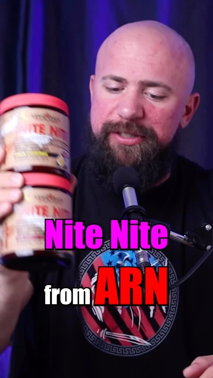 @armsracenutrition NITE NITE- a new sleep aid on the market with POWERFUL ingredients but no melatonin.