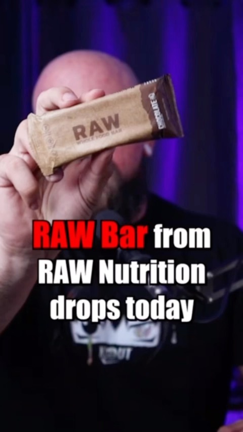 @getrawnutrition bar drops today!