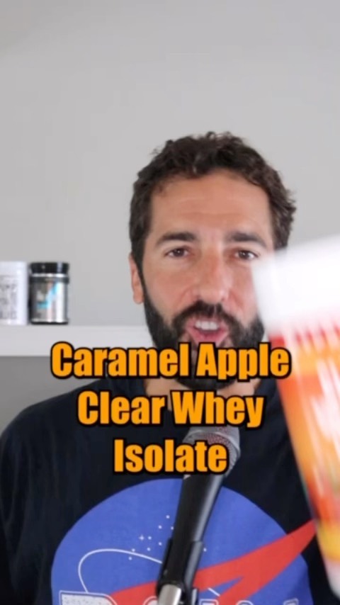 Fall Flavors from @MyproteinUS: Clear Whey Isolate CARAMEL APPLE or The Whey JELLY DOUGHNUT?!