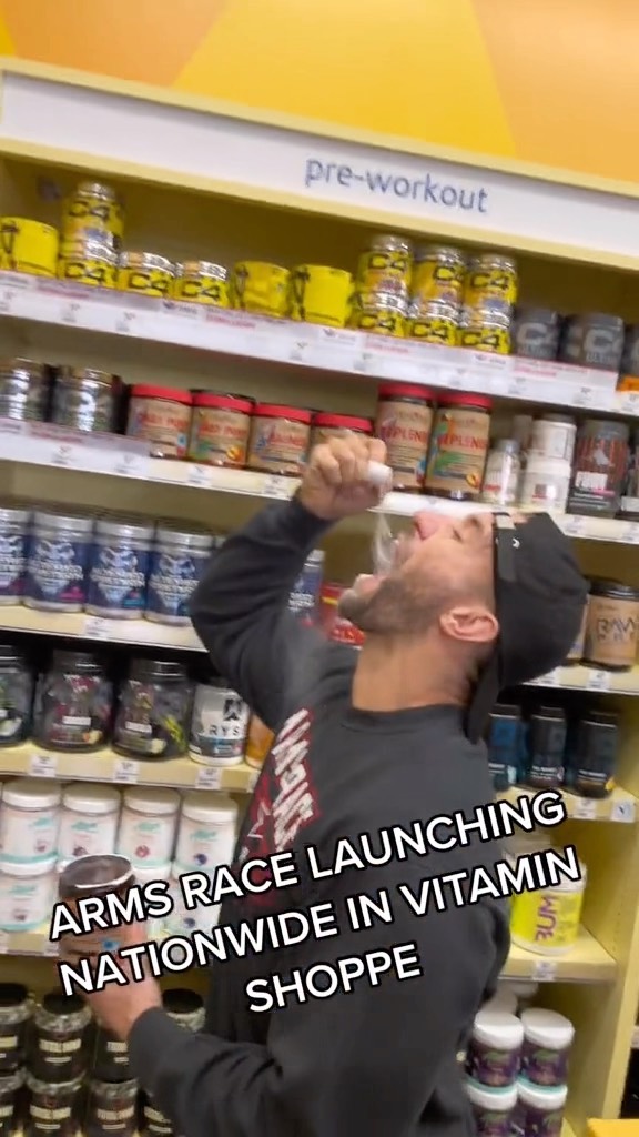 Have you stopped into @vitaminshoppe for your @armsracenutrition yet?