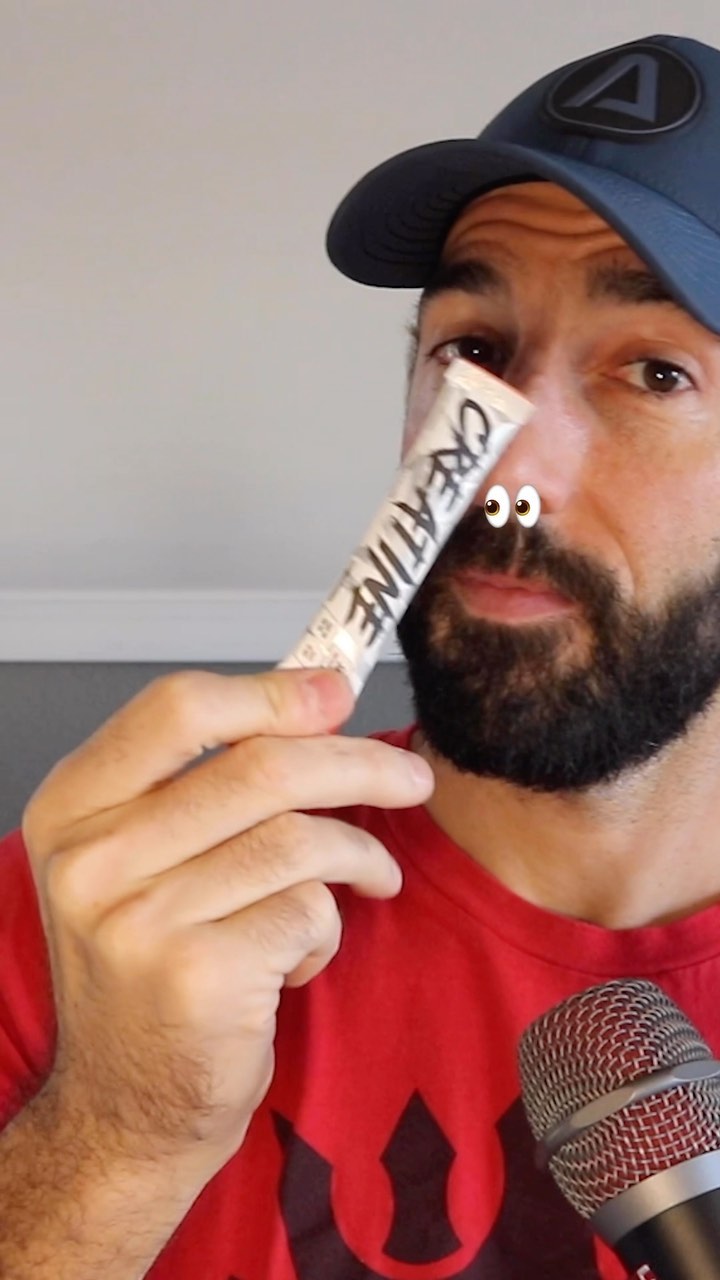 BUT WHY would anyone want to use creatine stick packs?!