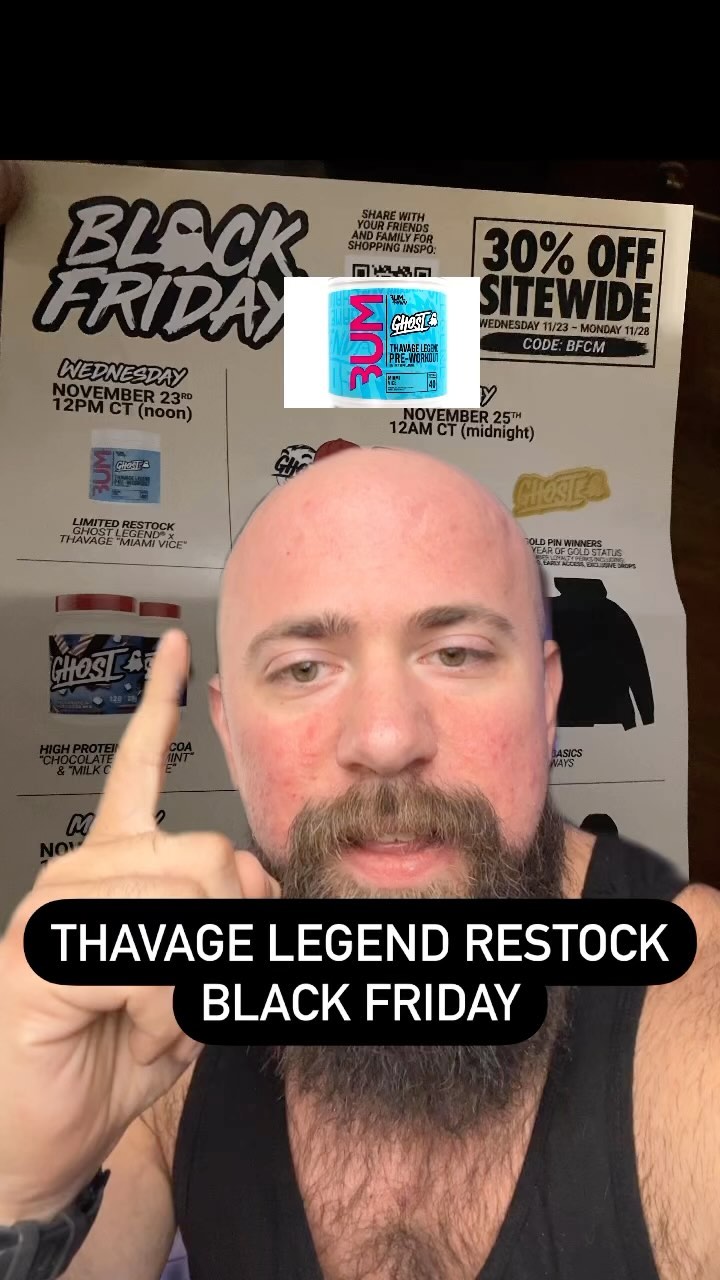 @ghostlifestyle BLACK FRIDAY