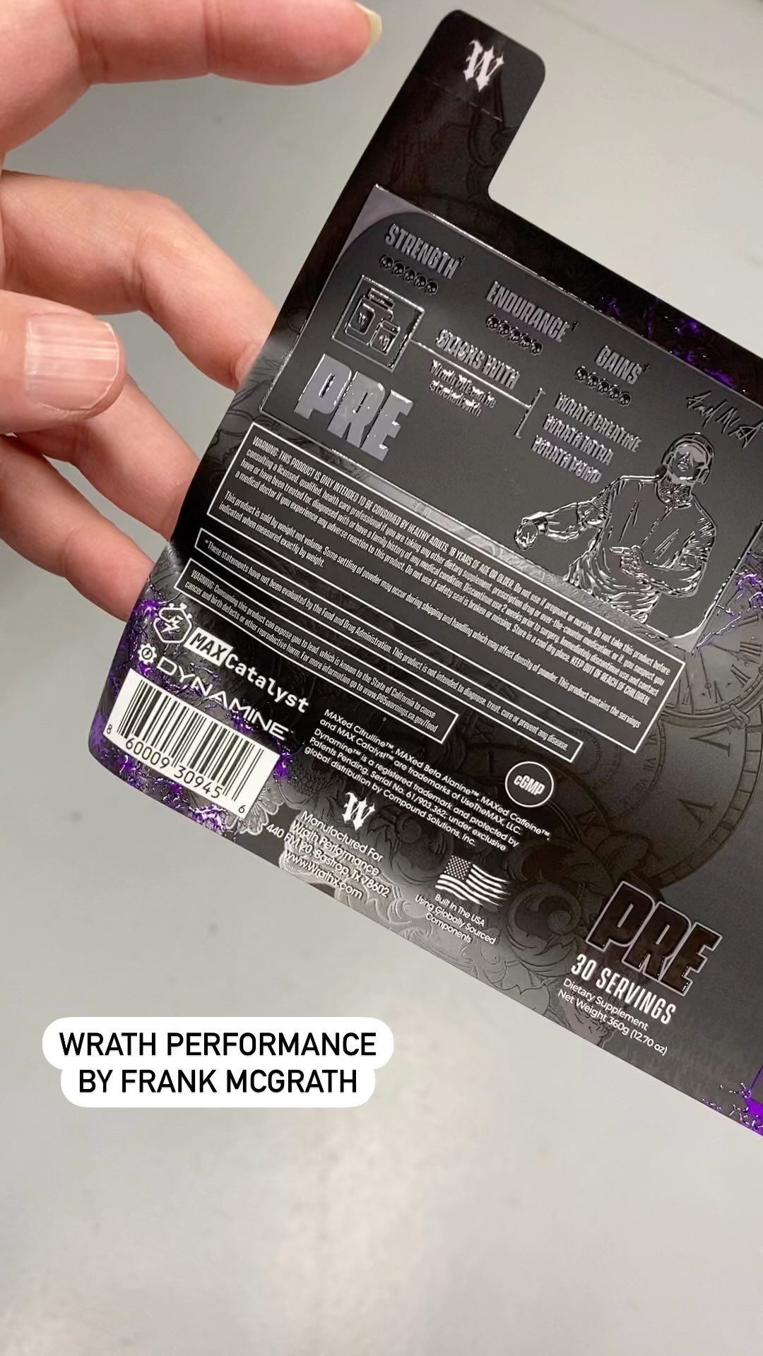 @wrathperformance by @frank_mcgrath78 is coming soon. @nutrabound is hitting this out of the park, very excited to visit the team soon.