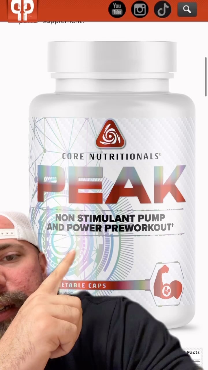 @corenutritionals PEAK formula sneak peek